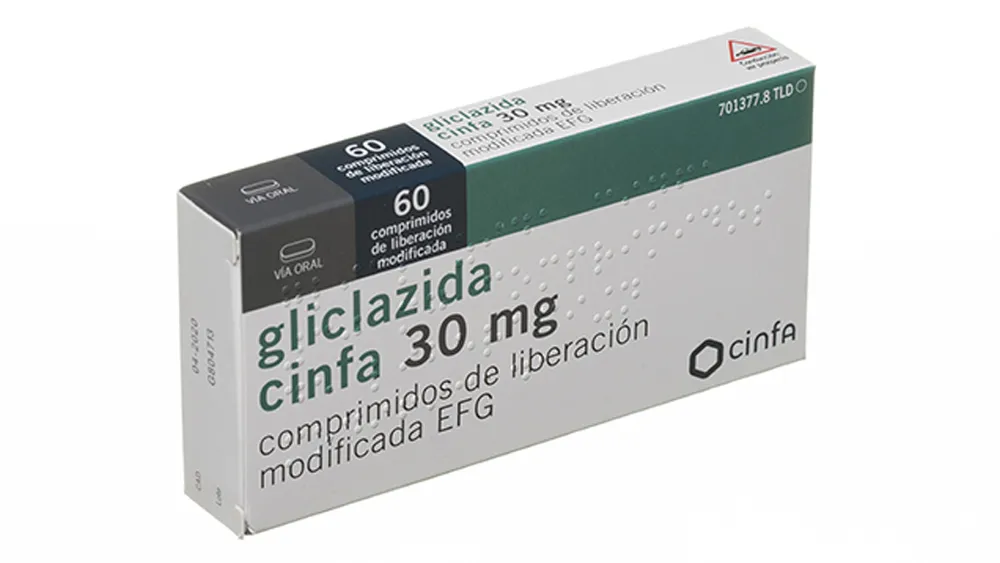 Gliclazide CINFA 30 mg compresse a rilascio modificato EFG compresse, a rilascio modificato
