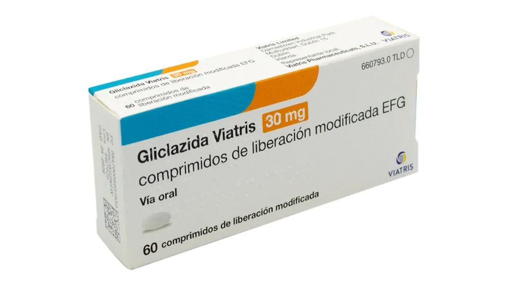 Gliclazide Viatris 30 mg compresse a rilascio modificato EFG compresse, a rilascio prolungato
