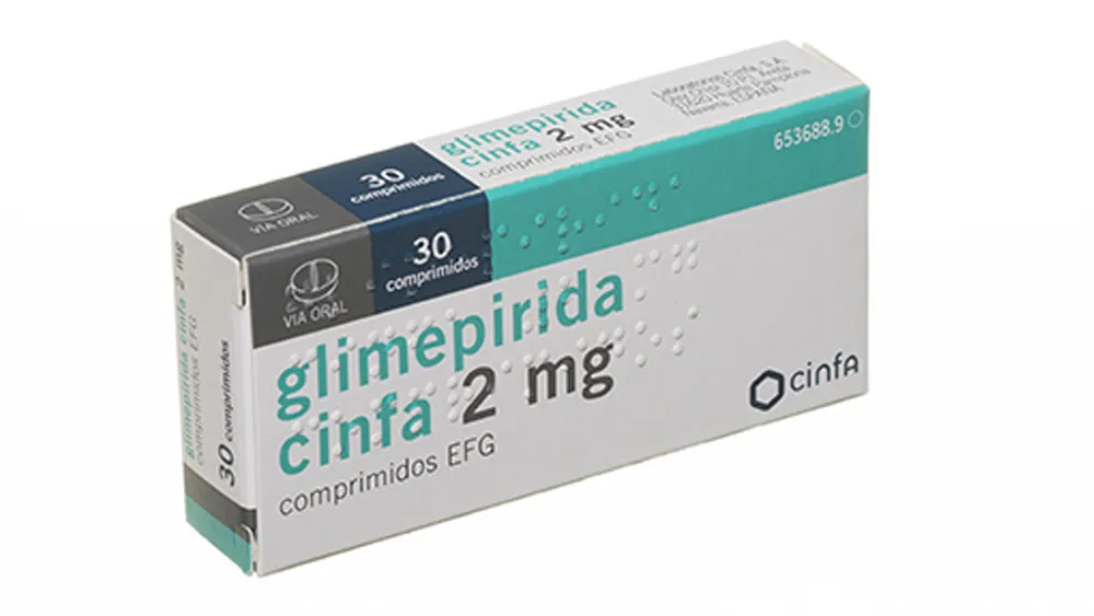 Glimepiride Cinfa 2 mg tablets EFG tablets