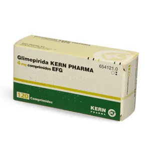 Glimepiride Kern Pharma 4 mg tablets EFG tablets