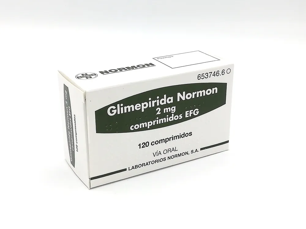 Glimepiride Normon 2 mg tablets EFG tablets