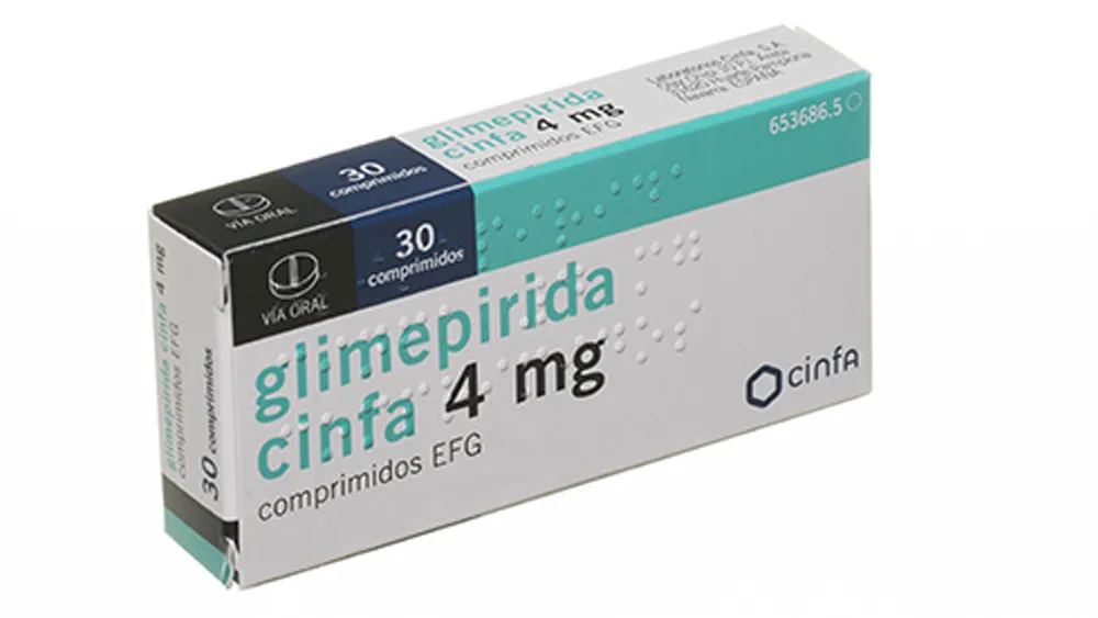 Glimepiride Viatris 4 mg tablets EFG tablets