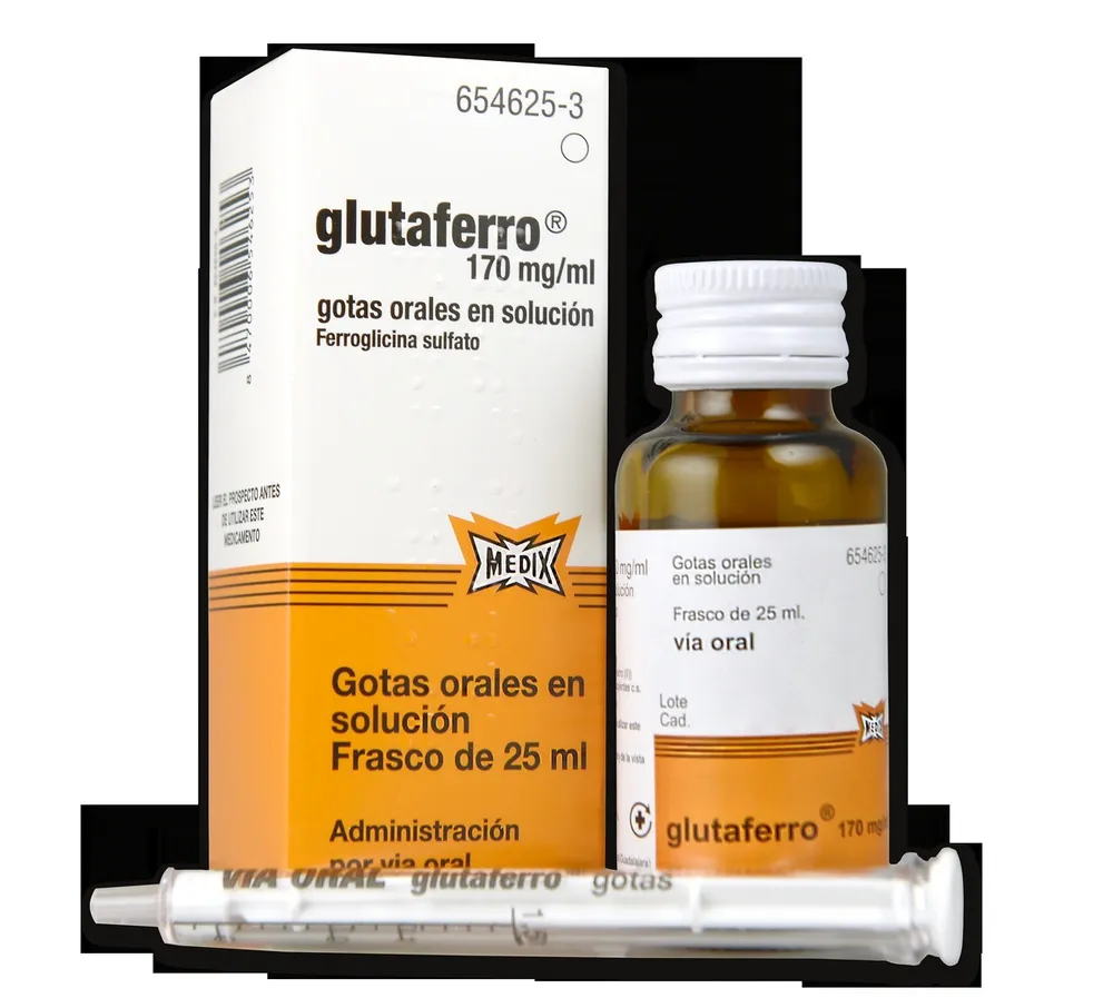 Glutaferro 170 mg/ml gocce orali in soluzione gocce, orali in soluzione