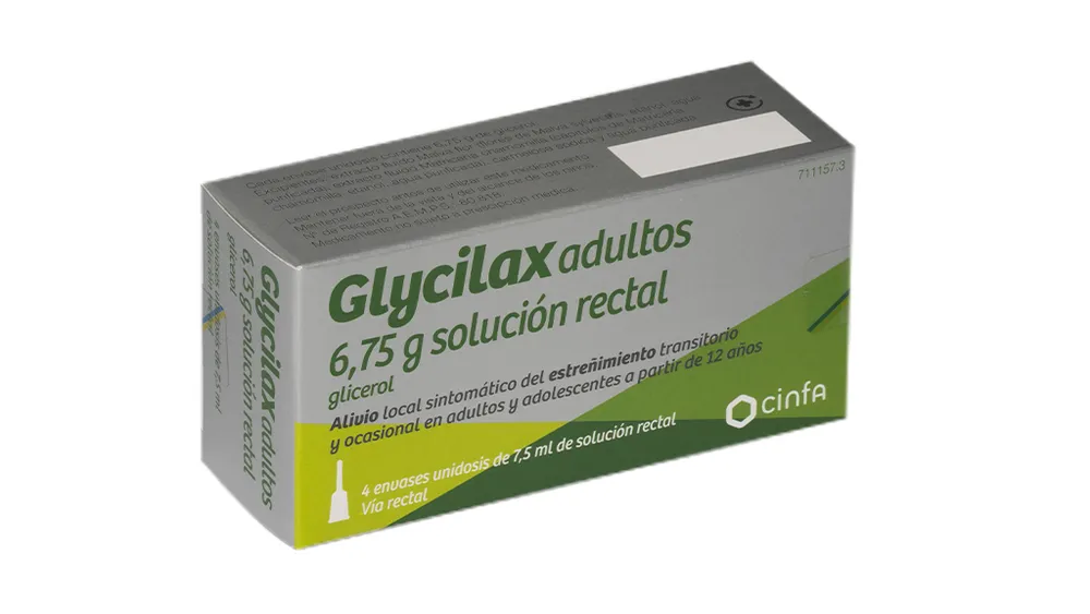 Glycilax Adultos 6.75 g rectal solution solution, rectal