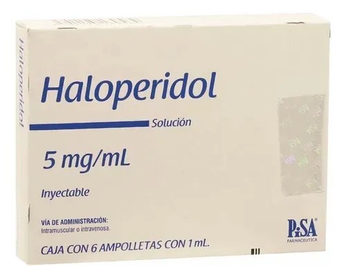 Haloperidolo Esteve 5 mg/ml soluzione iniettabile soluzione per iniezione