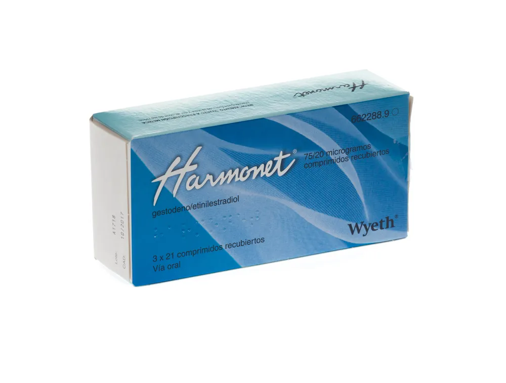 Harmonet 0,075 mg/0,02 mg compresse rivestite con film compresse, rivestite con film