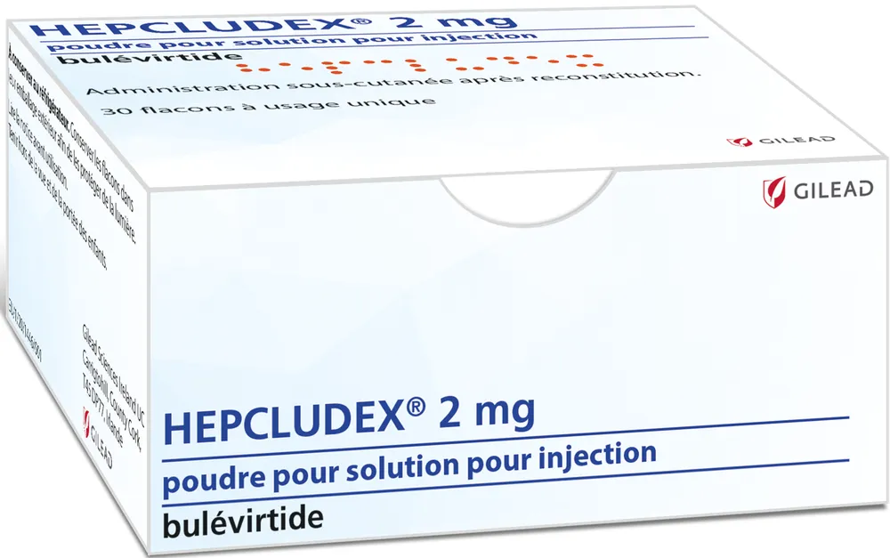Hepcludex 2 mg powder for injection solution powder for solution for injection