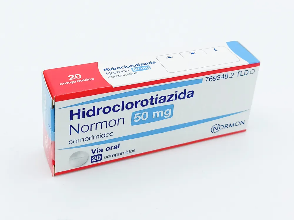 HIDROCLOROTIAZIDA NORMON 50 MG COMPRIMIDOS COMPRIMIDO