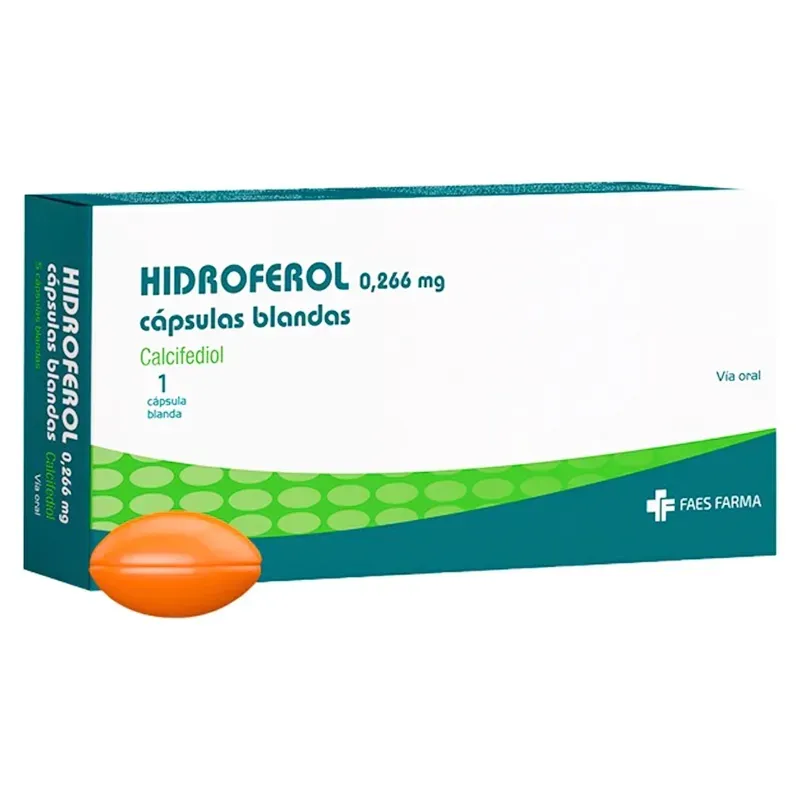 Hydroferol 0,266 mg capsule molli capsule, molli