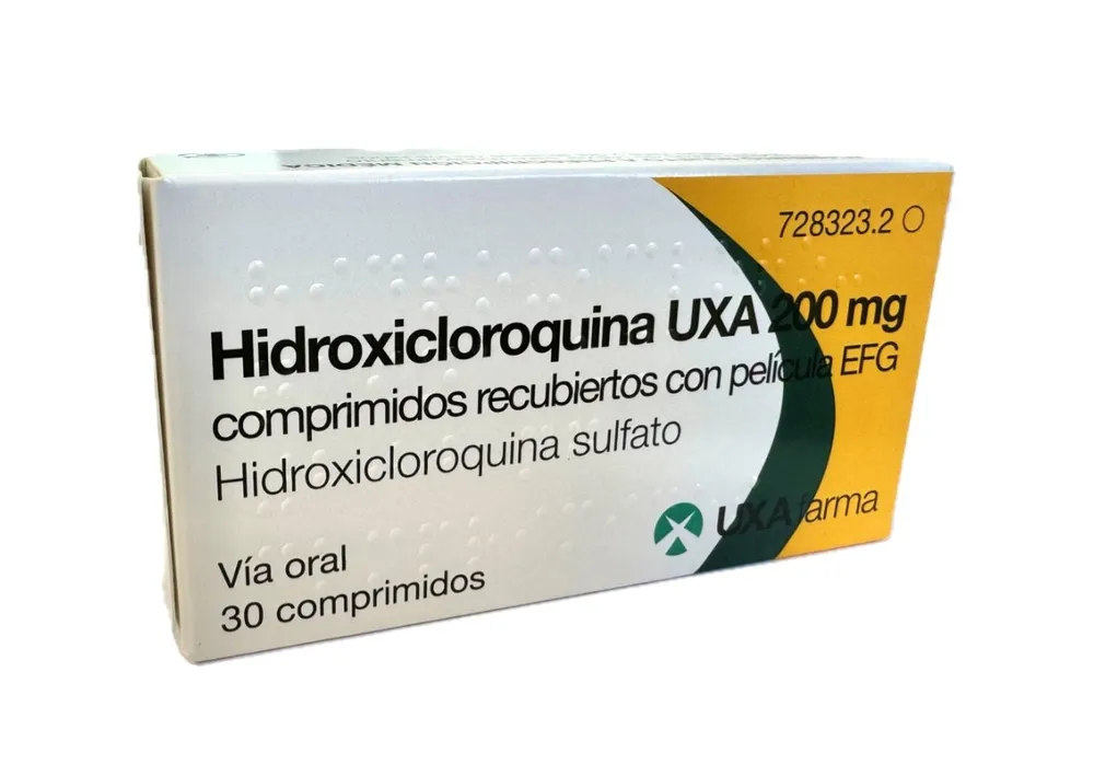 Idrossicloroquina Uxa 200 mg compresse rivestite con film EFG compresse, rivestite con film