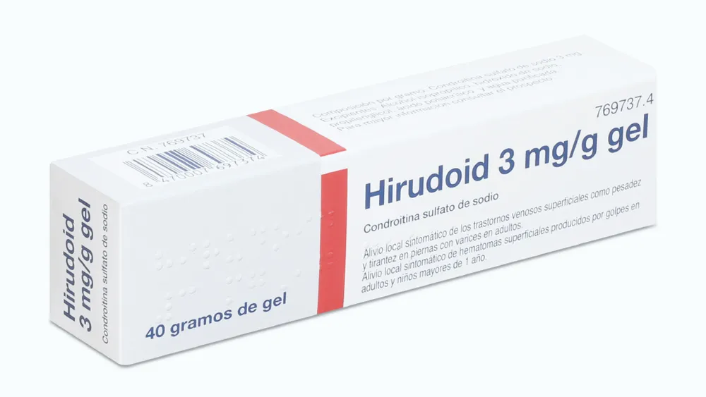 Hirudoid 3 mg/g gel gel