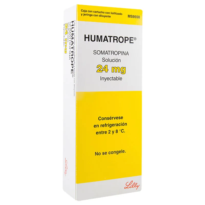 HUMATROPE 24 mg POLVO Y DISOLVENTE PARA SOLUCION INYECTABLE POLVO Y DISOLVENTE PARA SOLUCIÓN INYECTABLE
