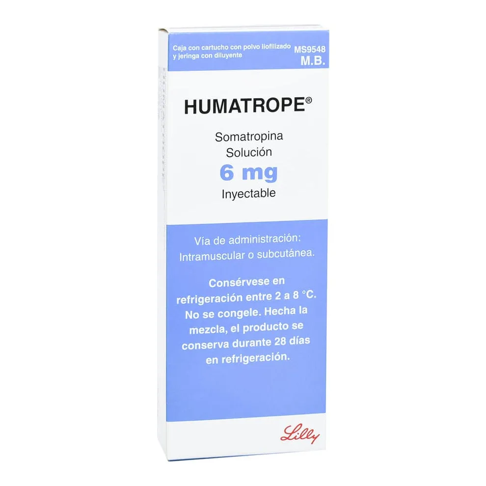 HUMATROPE 6 mg POLVO Y DISOLVENTE PARA SOLUCIÓN INYECTABLE POLVO Y DISOLVENTE PARA SOLUCIÓN INYECTABLE