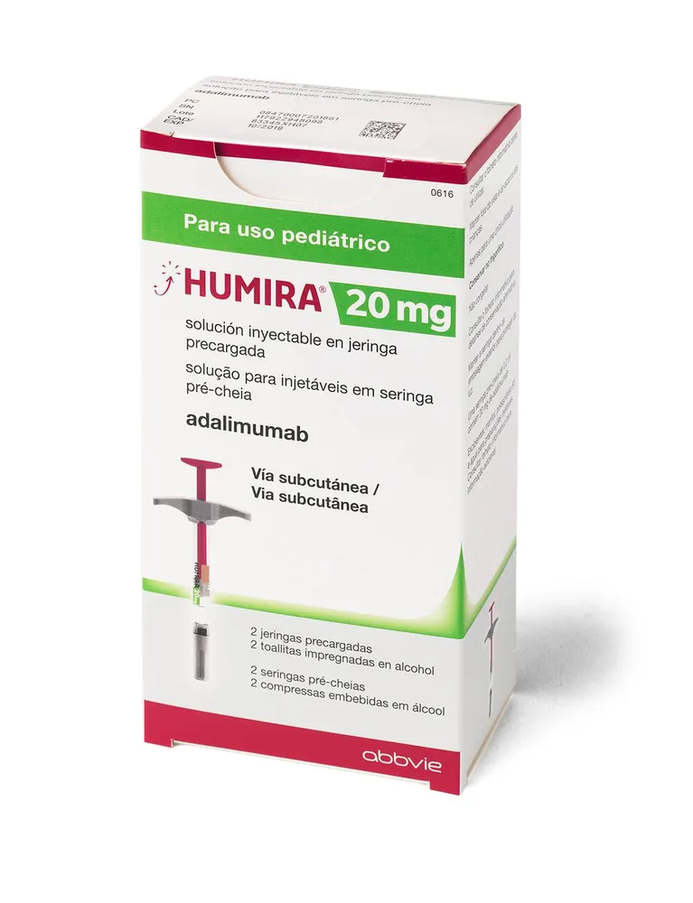 Humira 20 mg solution for injection in pre-filled syringe solution for injection in a pre-filled syringe