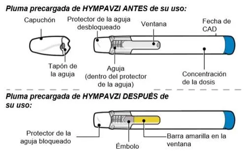 Hympavzi 150 mg soluzione iniettabile in penna preriempita soluzione per iniezione in penna preriempita