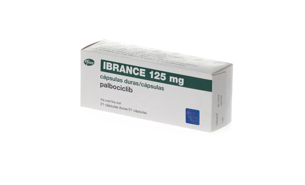 Ibrance 125 mg capsule rigide capsule, rigide