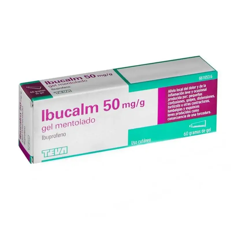 Ibucalm 50 mg/g gel mentolato gel