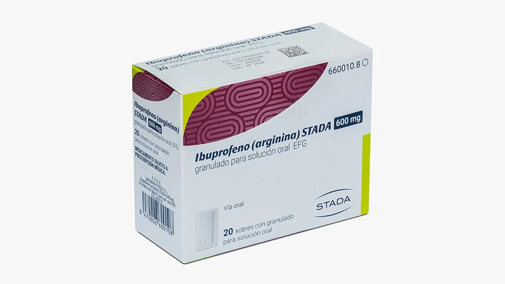 Ibuprofen (arginine) Stada 600 mg granules for oral solution EFG powder for oral solution