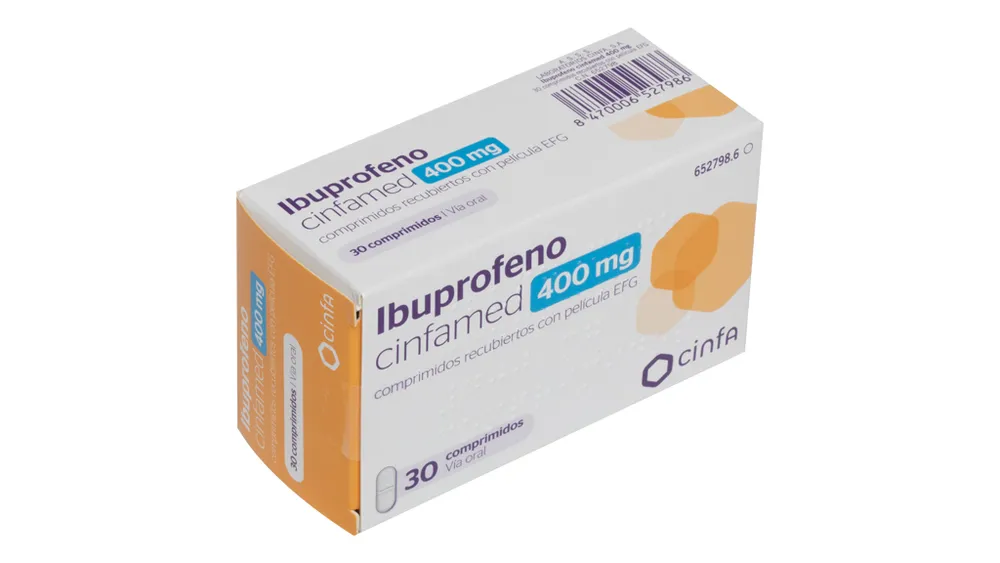 Ibuprofen Cinfamed 400 mg film-coated tablets EFG tablets, film-coated