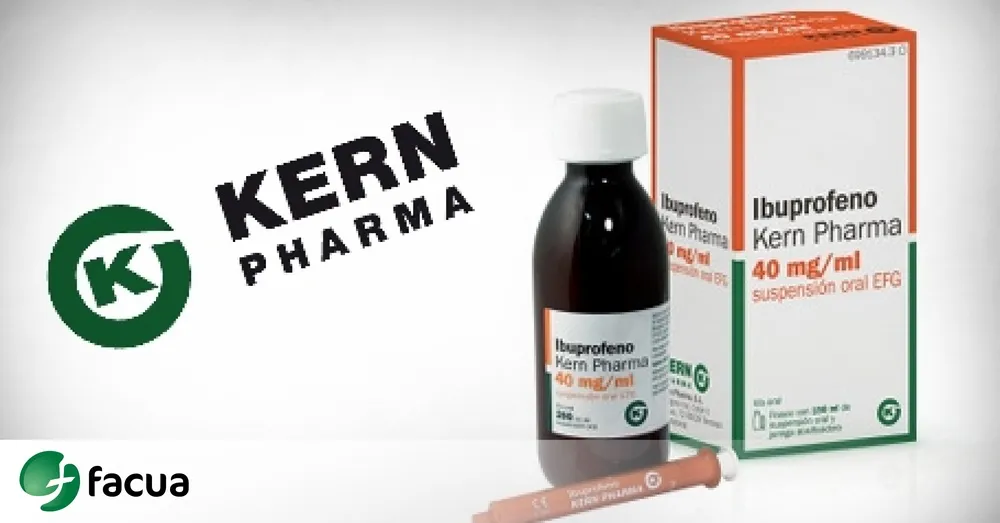 Ibuprofene Kern Pharma 40 mg/ml sospensione orale EFG sospensione, orale