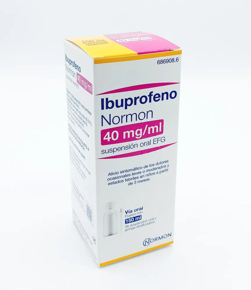 Ibuprofene Normon 40 mg/ml sospensione orale EFG sospensione, orale
