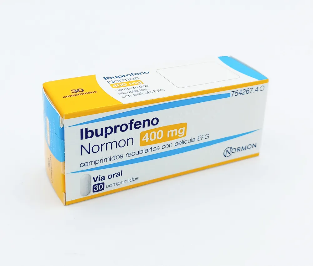 Ibuprofen Normon 400 mg film-coated tablets EFG tablets, film-coated