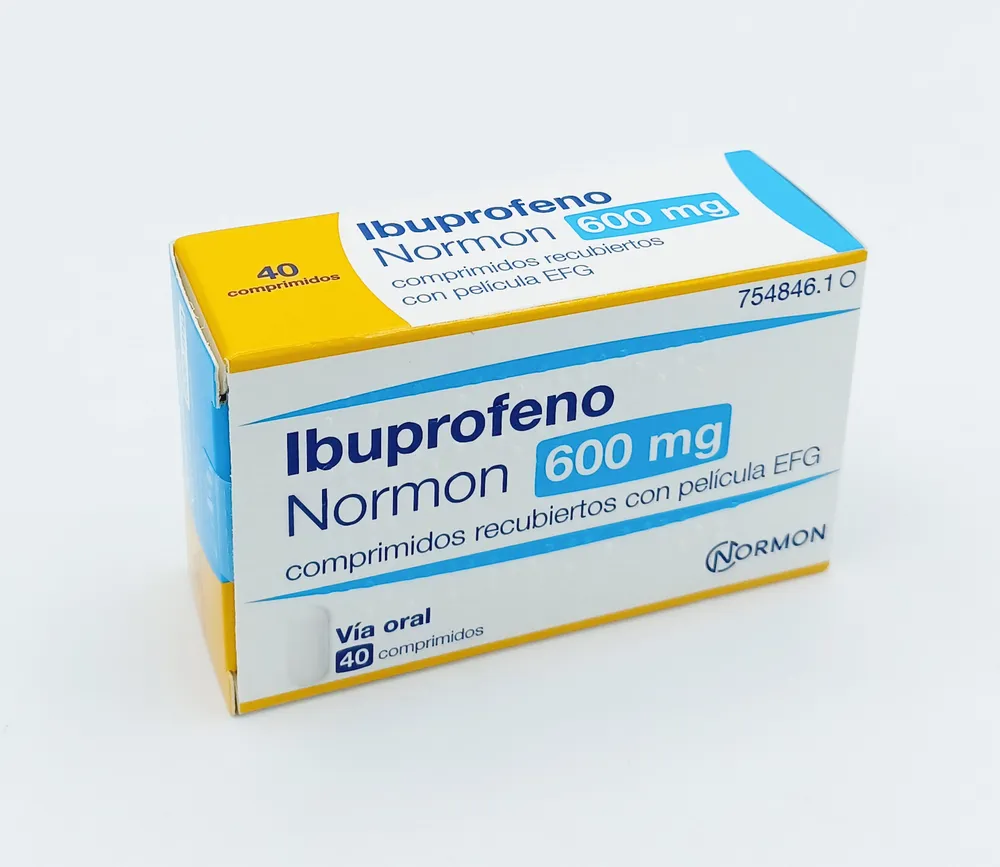Ibuprofen Normon 600 mg film-coated tablets EFG tablets, film-coated