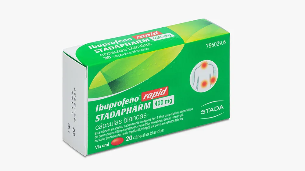 Ibuprofen Rapid Stadapharm 400 mg soft capsules capsules, soft gelatin