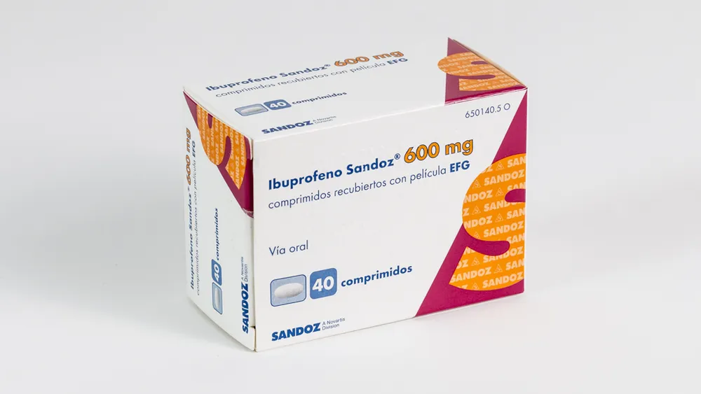 Ibuprofen Sandoz 600 mg film-coated tablets EFG tablets, film-coated