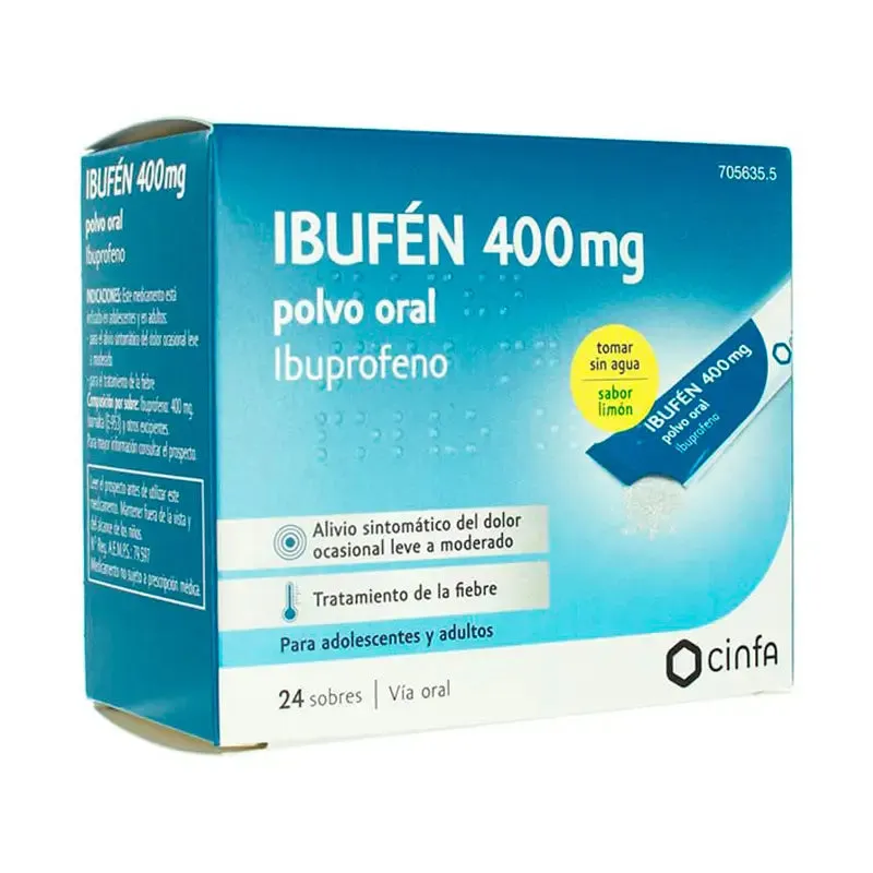 Ibuthek 400 mg polvere orale polvere, orale