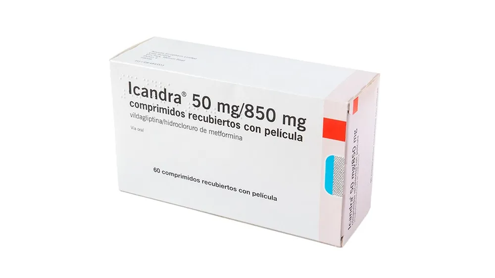Icandra 50 mg/850 mg film-coated tablets tablets, film-coated