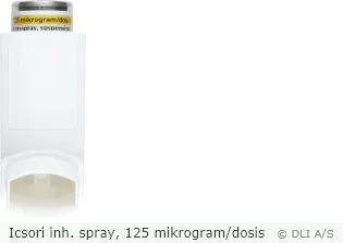 Icsori 125 micrograms/inhalation suspension for inhalation in pressurized container suspension for inhalation in pressurized container