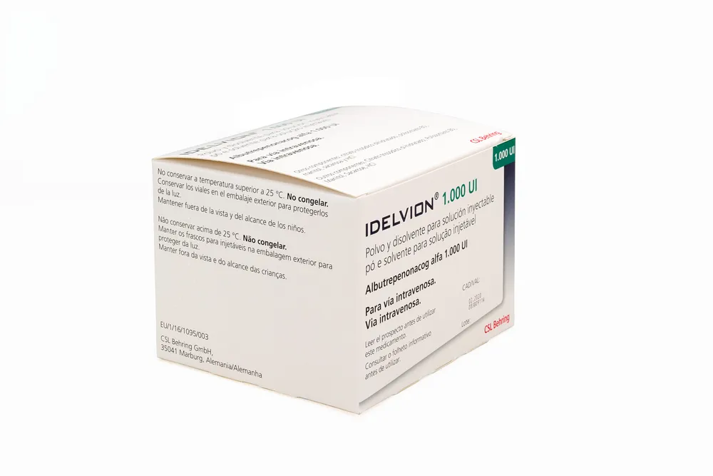 Idelvion 1000 IU powder and solvent for solution for injection powder and solvent for solution for injection