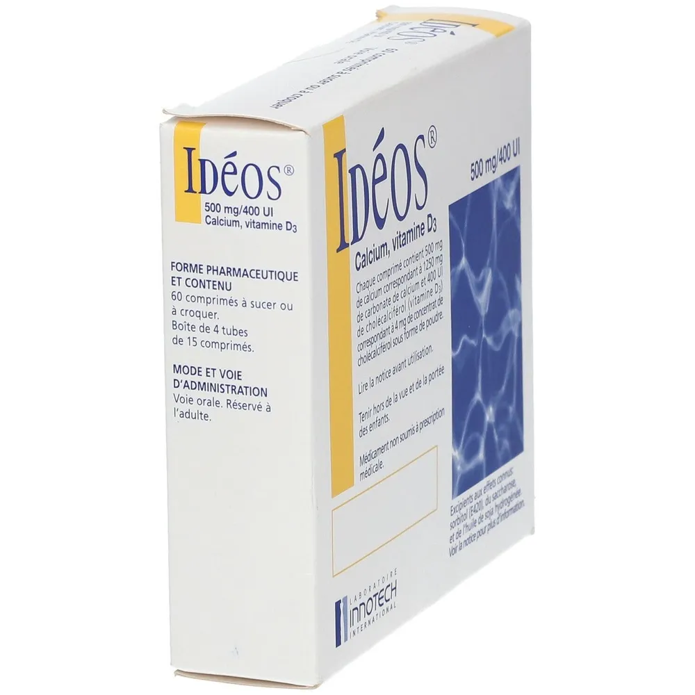 Ideos 500 mg/2.000 UI compresse masticabili compresse, masticabili