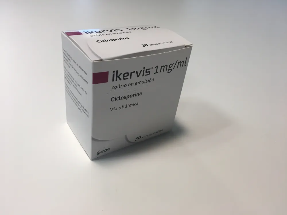 Ikervis 1 mg/ml eye drops in emulsion solution, emulsion for ophthalmic use