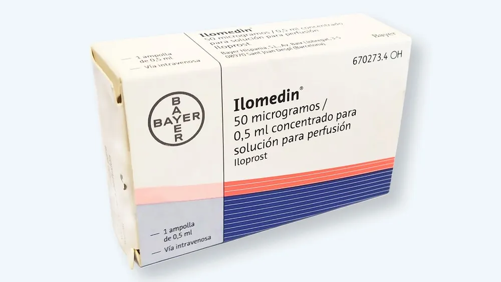 Ilomedin 50 micrograms/0.5 ml, concentrate for solution for infusion solution for infusion, concentrate