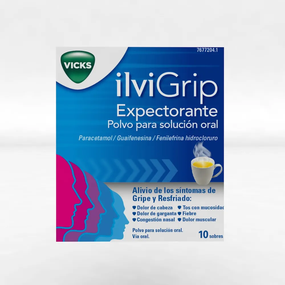 Ilvigríp Expectorant oral solution powder powder for oral solution