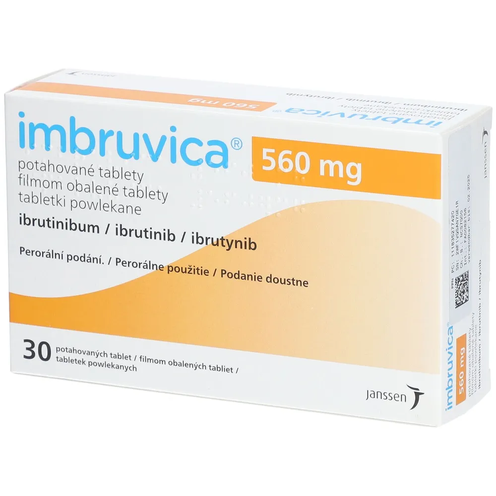 Imbruvica 560 mg compresse rivestite con film compresse, rivestite con film