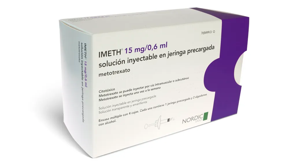 Imeth 15 mg/0.6 ml solution for injection in pre-filled syringe solution for injection in a pre-filled syringe