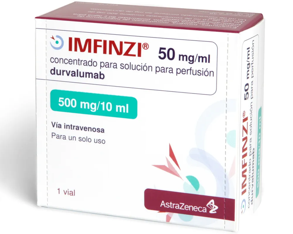 Imfinzi 50 mg/ml concentrato per soluzione per infusione soluzione per infusione, concentrato per preparazione di