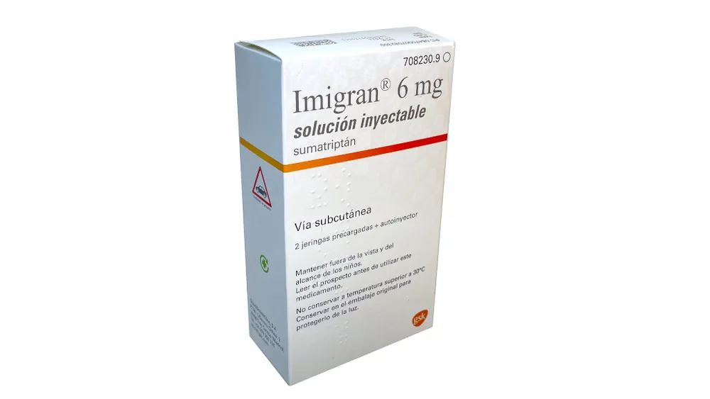 Imigran 6 mg soluzione iniettabile soluzione per iniezione in siringa preriempita