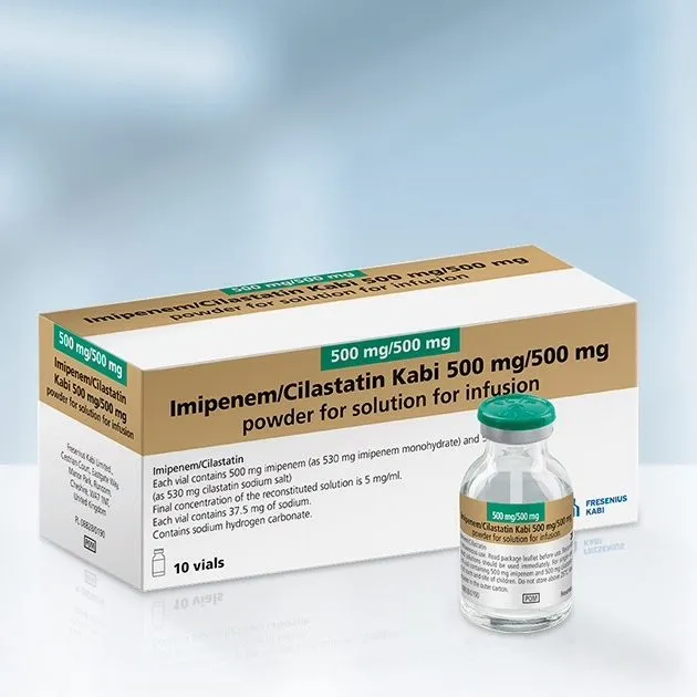 Imipenem/cilastatin Kabi 500 mg/500 mg powder for solution for infusion EFG powder for solution for infusion