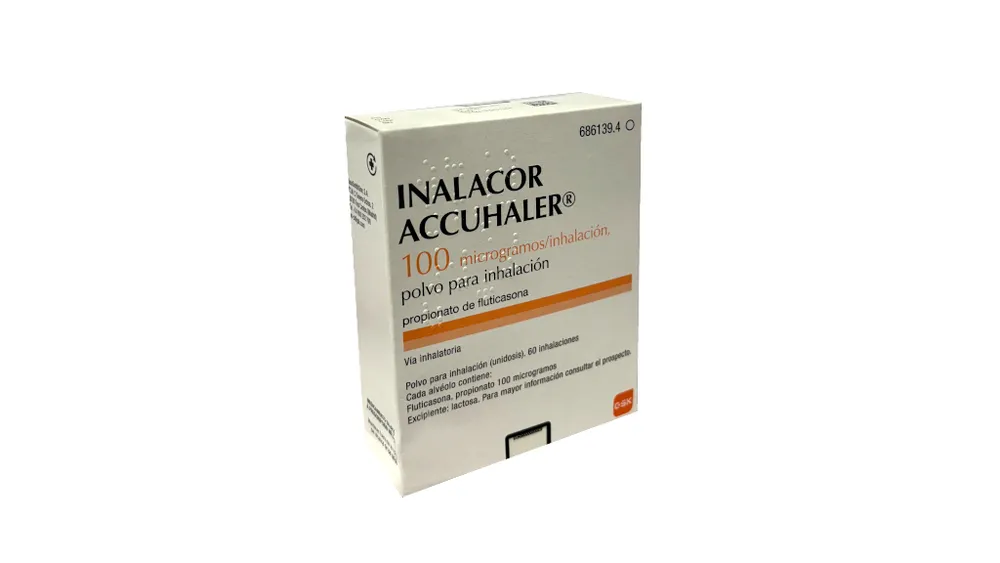 Inalacor Accuhaler 100 micrograms/inhalation, powder for inhalation powder for inhalation