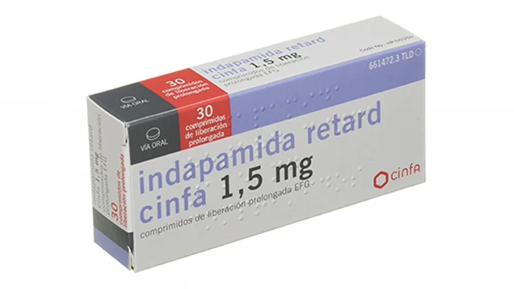 Indapamide Retard Viatris 1,5 mg compresse a rilascio prolungato EFG compresse, a rilascio prolungato