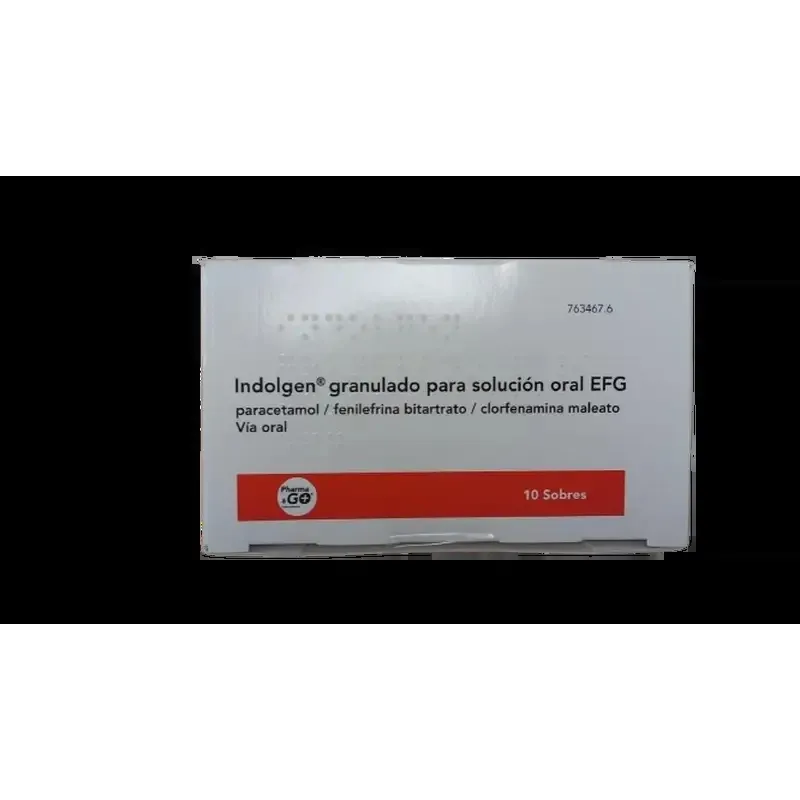 Indolgen granules for oral solution EFG powder for oral solution