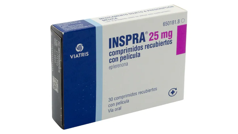 Inspra 25 mg film-coated tablets tablets, film-coated