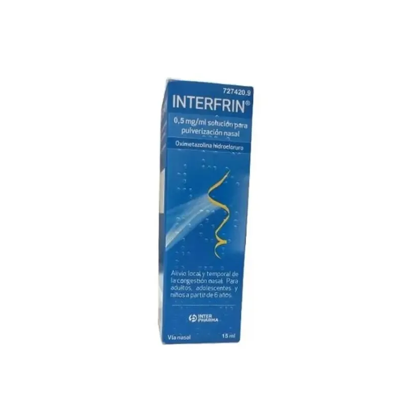 Interfrin 0.5 mg/ml nasal spray solution solution, nasal spray