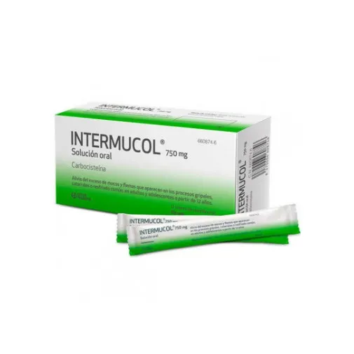 Intermucol 750 mg oral solution solution, oral