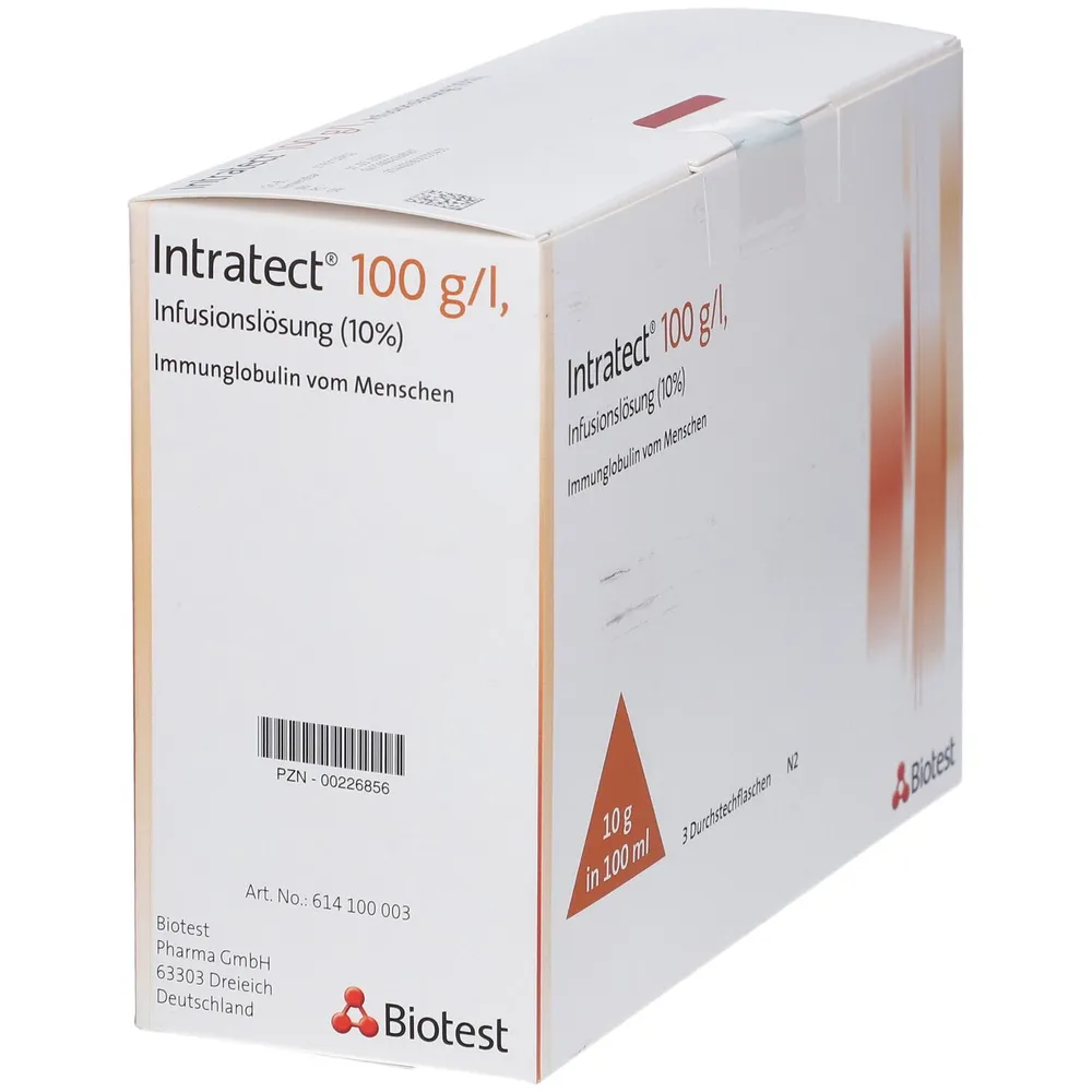 Intratect 100 g/l soluzione per infusione soluzione per infusione
