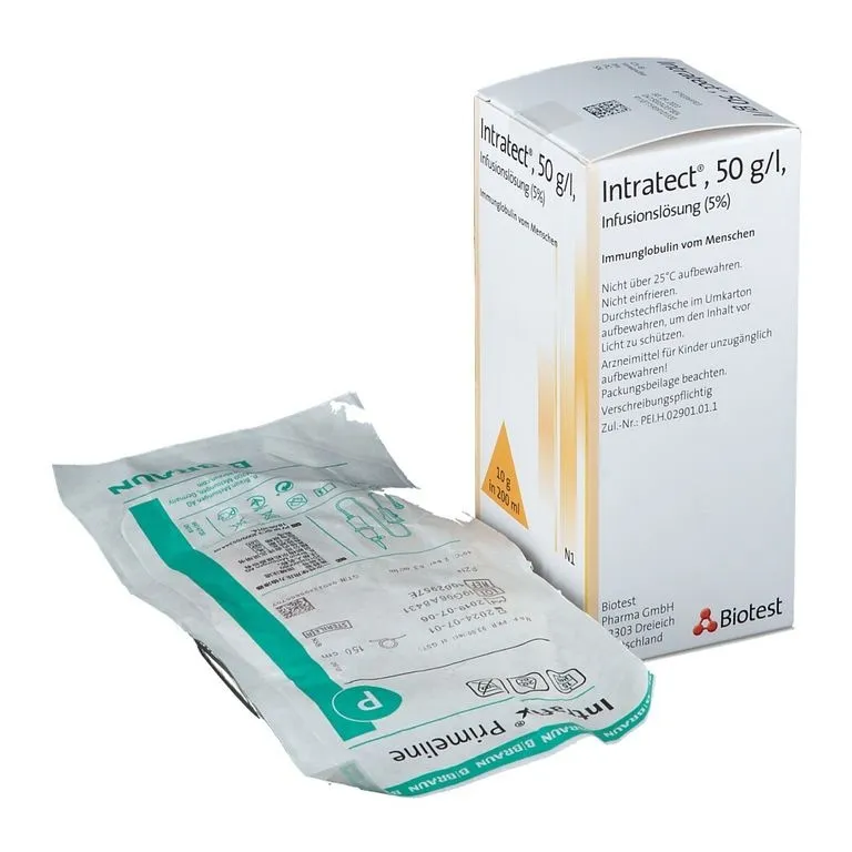 Intratect 50 g/l soluzione per infusione soluzione per infusione
